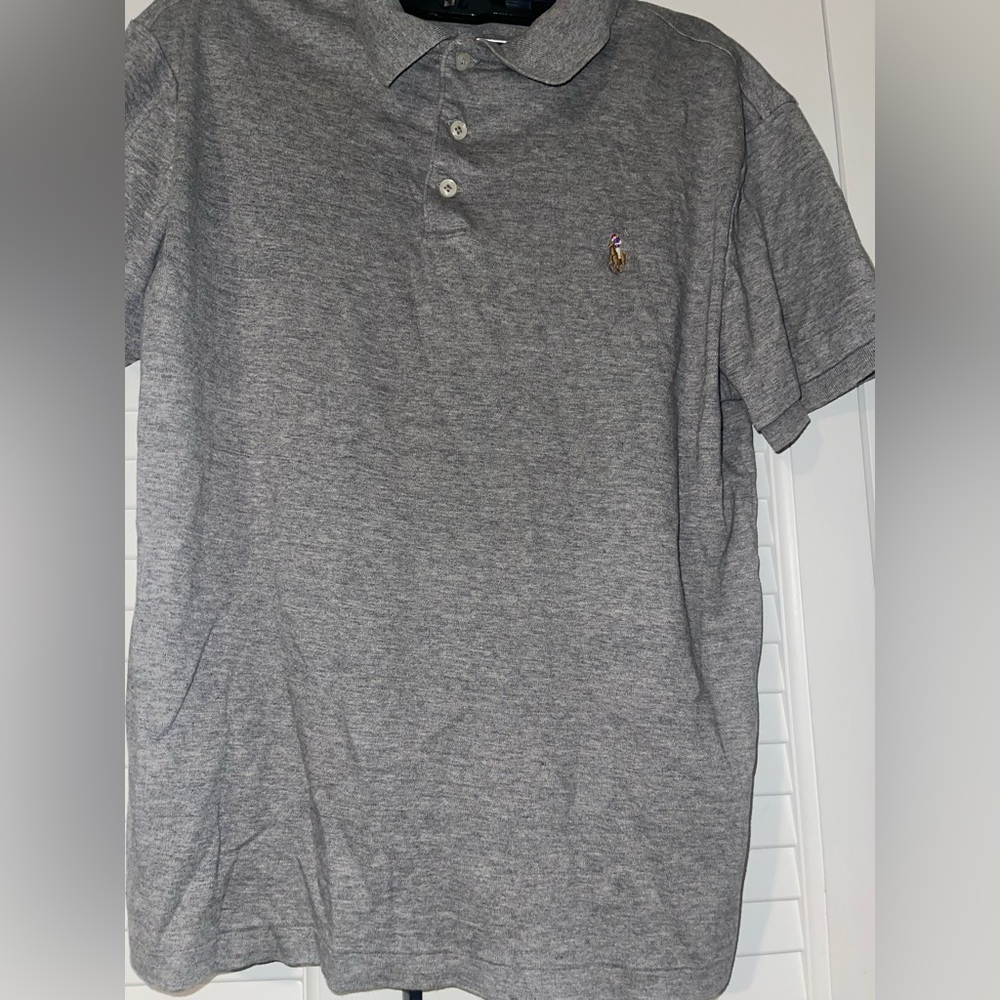 Polo by Ralph Lauren Men's Heather Gray Shirt